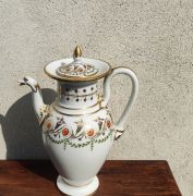 19th century french porcelain pot Thumbnail 3