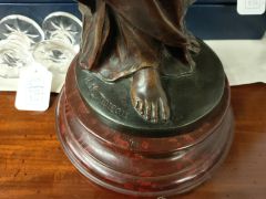 19th century spelter figure Thumbnail 3