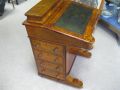Victorian burr-walnut davenport Thumbnail 2