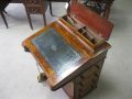 Victorian burr-walnut davenport Thumbnail 3