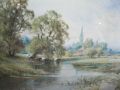 Pair of 19th century watercolours, signed Thumbnail 3