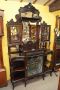 Victorian mahogany side cabinet Thumbnail 1