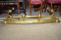 Victorian brass fender  Thumbnail 3