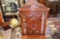 Victorian mahogany hall chair Thumbnail 2